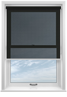 Screenview (FR), Pure Black - Twist&Fit Roller Blind